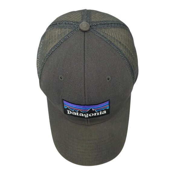 Patagonia Mesh Snapback Cap Trucker Baseball Outdoor Embroidered Patch Logo Hat - Picture 6 of 13
